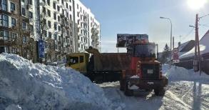 Делимся результатами по вывозу снега за период с 23 февраля по 1 марта