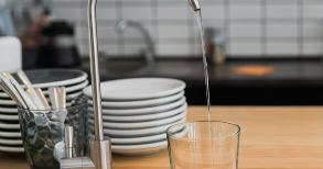 Изменение стоимости питьевой воды для встроенного крана