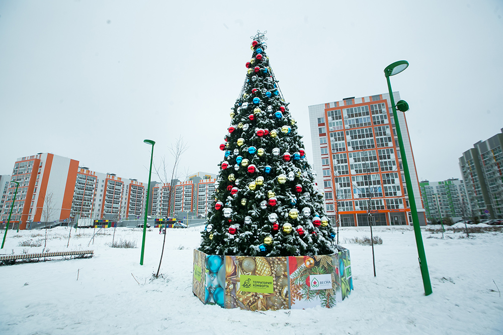 Результаты благоустройства в ЖК «Весна» за декабрь 2019