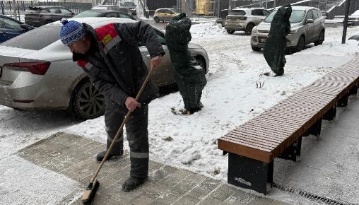 Результаты благоустройства в ЖК «Upoint» за декабрь 2024