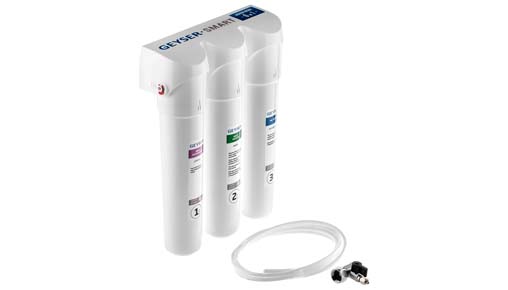 Системы очистки воды проточные c быстросъемными картриджами