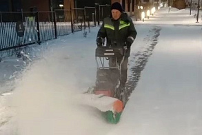 Работы по благоустройству территории ЖК «Атмосфера»