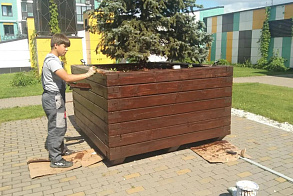 Результаты благоустройства в ЖК «АРТ Сити»