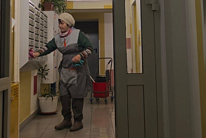 Работы по благоустройству территории в жилом доме «Отрадная, 48»