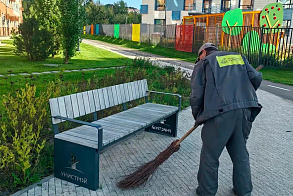 Результаты благоустройства в ЖК «Аквамарин»